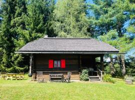 Cozy Log Cabin near Faaker See，位于雷丹尼茨恩的乡村别墅