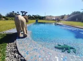 location villa avec piscine a chott meriem