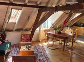 Luxe appartement in het oude centrum，位于聚特芬的酒店