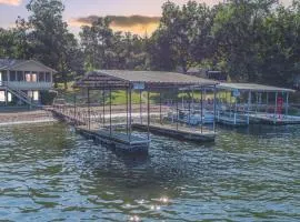 Family Vacation on the lake water toys king bed