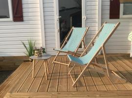 Mobil home，位于Montmartin-sur-Mer的酒店