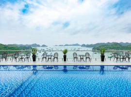 Paradise Cat Ba Hotel Pool & Sky Bar - managed by Hotel Elite Hospitality，位于吉婆岛的酒店