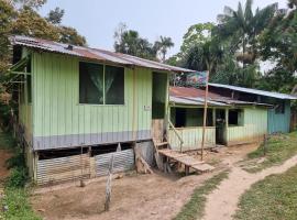Alojamiento Amazonas Leticia Hostal Indigena El picaflor Muhu，位于Santa Sofía的酒店