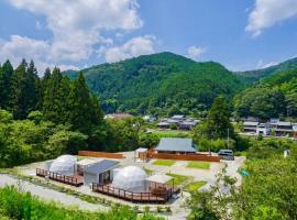 SORANIWA glamping，位于Iimorikōzan的豪华帐篷营地