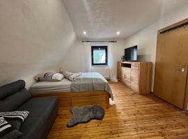 Kleine, aber feine Unterkunft mit direktem Waldzugang，位于豪恩斯泰因的酒店