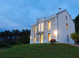 Villa Rosa Apartamentos en casa rural con vistas panoramicas a la ria，位于诺雅的酒店