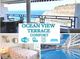 OCEAN TERRACE - Wonderful OCEAN VIEW - POOL - PARKING- WIFI - 10min BEACH - FREE DIGITAL TRAVEL GUIDE