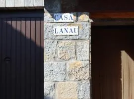Lanau Casa Barbacoa Bike's Jardín Naturaleza