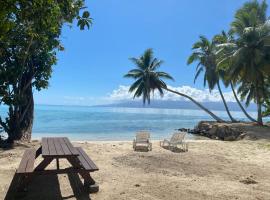 Villa VAIROARII Moorea，位于Afareaitu的酒店