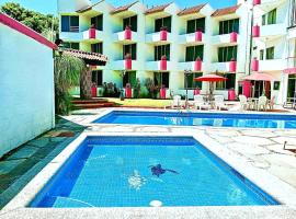 Hotel Hacienda del Rio Oaxtepec，位于Pantitlán的酒店