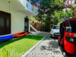 Mirissa Villa Green Pepper，位于米瑞莎的别墅