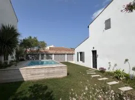 CAP O SUD grande maison avec Piscine à St Martin de Ré