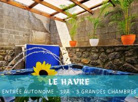 8min de l'Hôpital Sud - Spa - 6 personnes max，位于圣皮埃尔的酒店