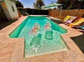 Anse Coco Luberon - Au calme, gite en Provence avec piscine sécurisée et parking