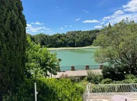Porte de Provence - vue sur la rivière côté plage - Saint Martin d'Ardeche