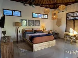 Indah puri Bali Bungalow on Candidasa beach