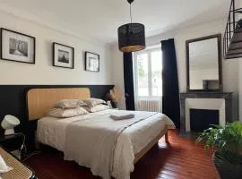 Maison de ville-idéale pour les déplacements pros-35min Paris-versailles-Giverny-