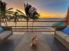 Belize Beachfront Apartment，位于圣佩德罗的酒店