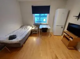 One room apartment close to nature and city