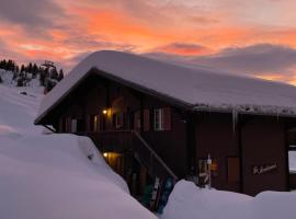 Chalet La Montanara，位于贝特默阿尔卑的木屋