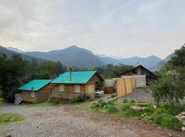 Cabañas con bajada al río，位于Guayacán的别墅