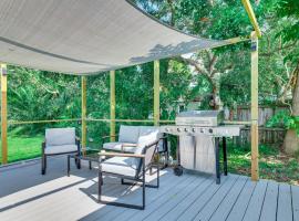 Centrally Located Merritt Island Cottage with Deck!