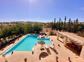 QUIET OASIS Luxury Stone Villa with Panoramic Views near Essaouira