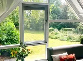 Overnacht met uniek uitzicht op tuin