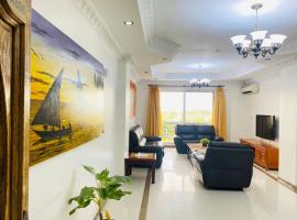 Finest -Sea View Oysterbay 2 Bedroom Apartment，位于达累斯萨拉姆的酒店