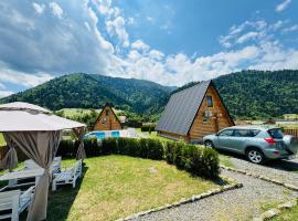 Eco cottage in Borjomi with pool 2，位于Sadgeri的酒店