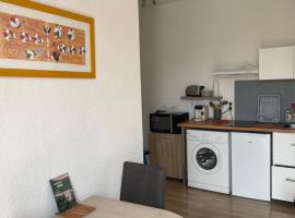Studio lumineux au calme en centre ville, face aux thermes，位于萨利耶德贝阿尔恩的酒店