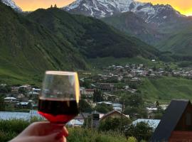 Hillside Kazbegi，位于卡兹贝吉的公寓