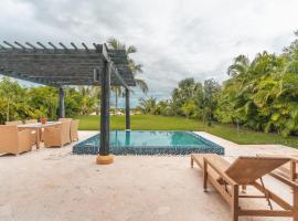 Bungalow with tropical style at cap cana A8C