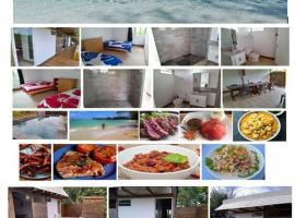 Mara'ai le spot Tubuai, Chambre Triple Deluxe Mahu SDB Privée avec piscine，位于土布艾岛的酒店