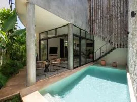 Bohemian Bliss Villa with Private Pool 1A