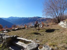 Chalet Lana in sonniger, ruhiger Lage，位于Mase的别墅
