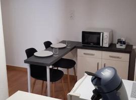 Studio meublé en sous-sol en plein centre ville，位于贝尔纳堡的酒店