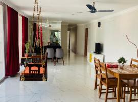 Rajamandiram 3BHK AC Apartment in Trivandrum Central，位于特里凡得琅的酒店