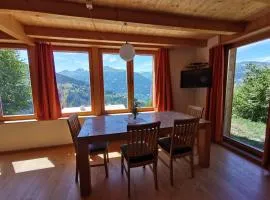 Chalet Mélèze in sonniger Lage mit schönem Ausblick , für 6 Personen