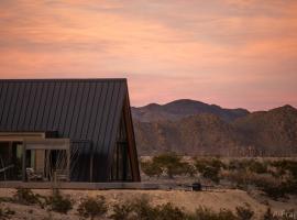 Stardust Big Bend Luxury A-Frame#10 with a fab view，位于特灵瓜的酒店