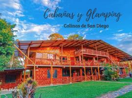 Hotel Cabañas y Glamping Colinas De San Diego，位于圣奥古斯丁的酒店