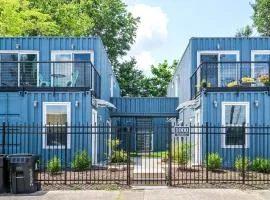 Unique Shipping Container Retreat: Six 1BR Units