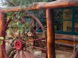 La cabaña estancia Los Tilos