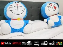 Larkin bus terminal Doraemon Home by YHA