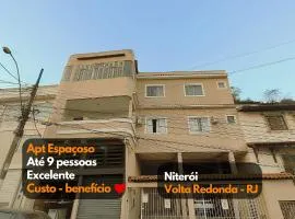 Apto confortável p9 pessoas Níteroi Volta Redonda