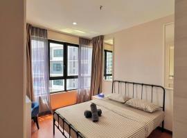6PX 2BR2BTH, FreeParking Near Central Mall, SOGO & ThemePark，位于莎阿南的酒店