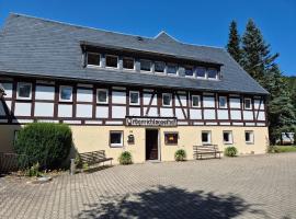 Erbgerichtsgasthof Holzhau，位于Bienenmühle的宾馆