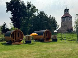 Heinrich's Schlaffässer im Nuthegarten，位于Walternienburg的酒店