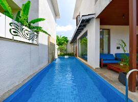 Melhor Stays Villa - L-M107 Luxury 4BHK villa with Private pool, Anjuna，位于安君纳的酒店