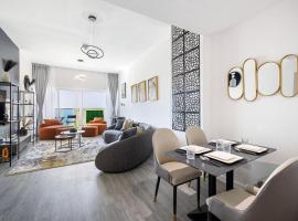 Sleek nordic style seaview condo，位于阿吉曼的宠物友好酒店
